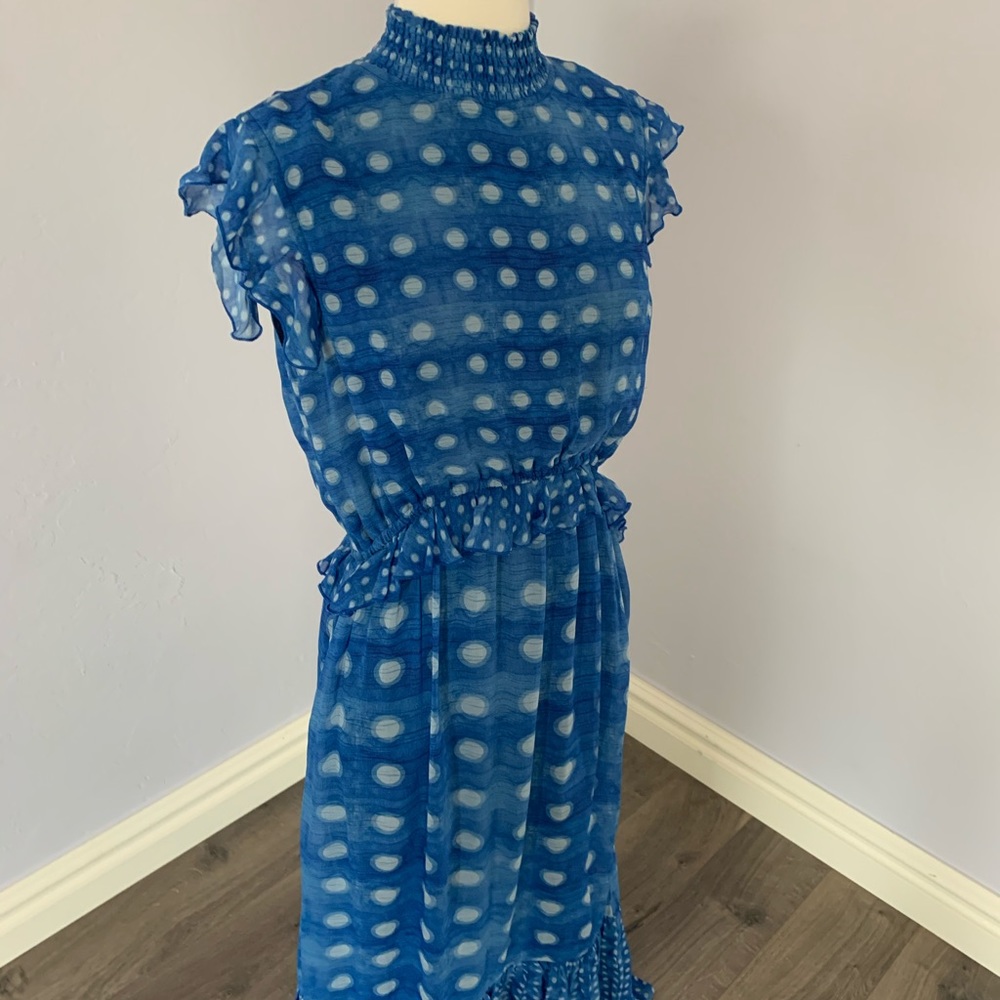 Anthropologie/Conditions Apply Polka Dot Dress